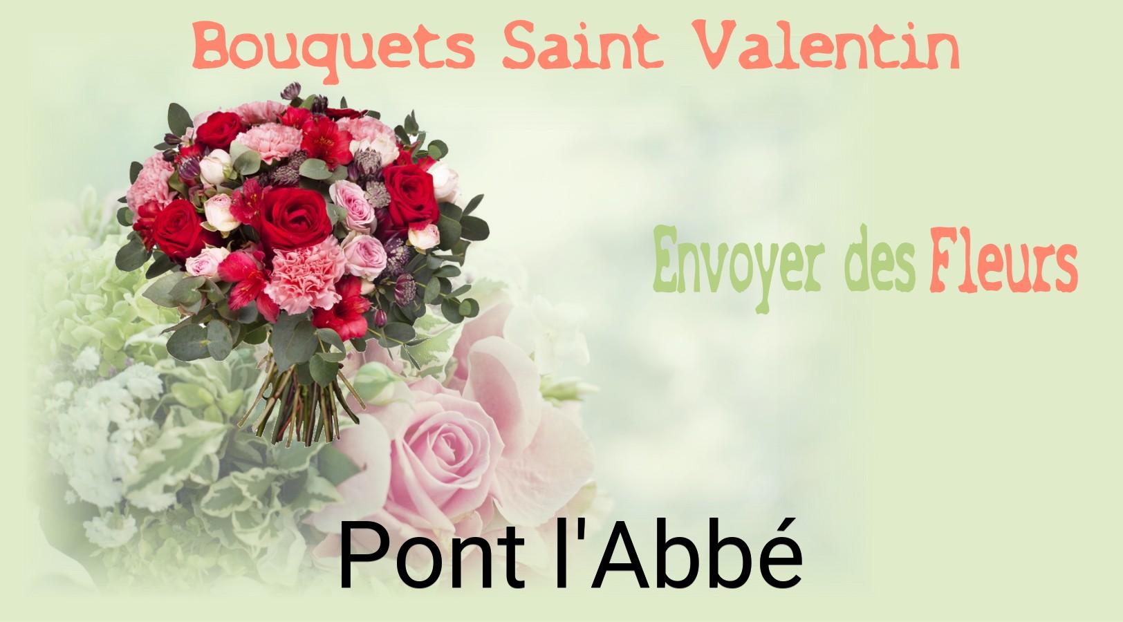 Roses de Saint-Valentin livrées à Pont-l'Abbé